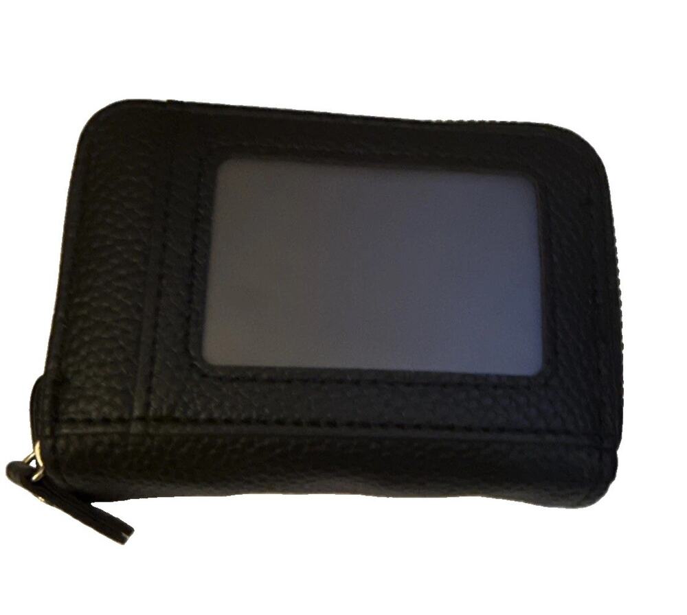 RFID Blocking Women's Purse Card Slot Wallet Bag Multi-Pocket PU Leather Handbag